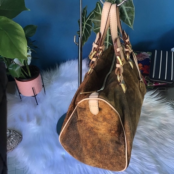 Michael Kors LTD Grayson LG Soft distressed bag & Wallet Set - Picture 4 of 11